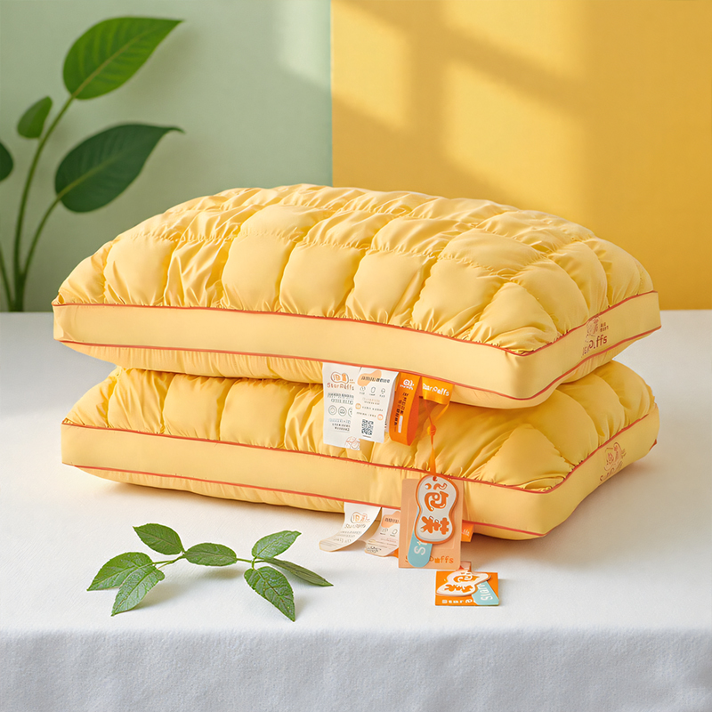 菠萝包枕头枕芯护颈椎助睡眠家用一对单只48*74cm单人男女生枕头