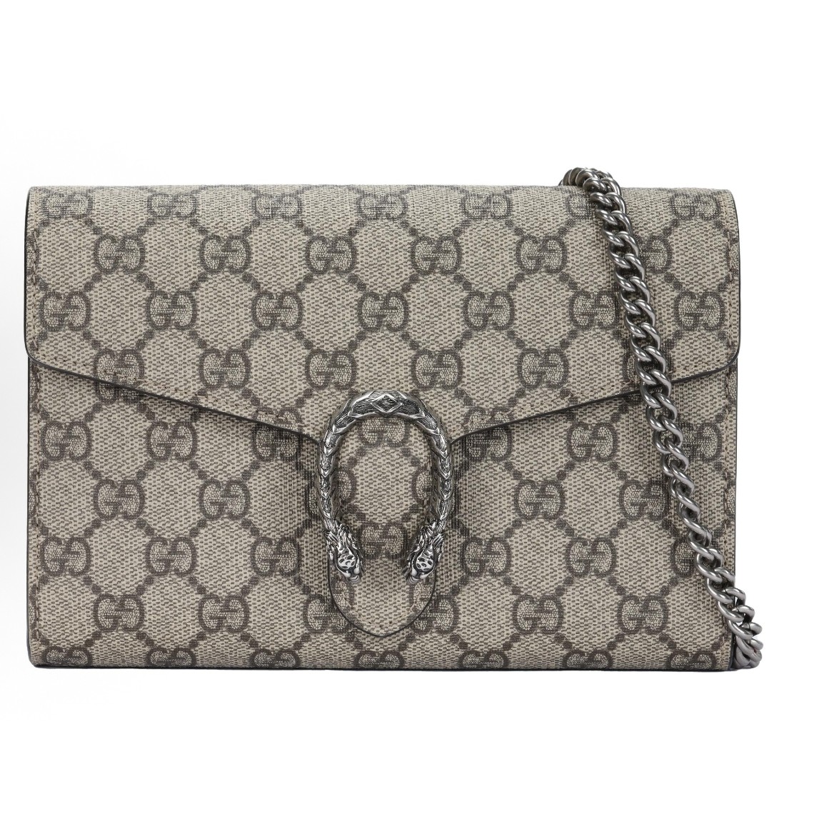 95新 GUCCI/古驰 老花酒神woc链条包15980568