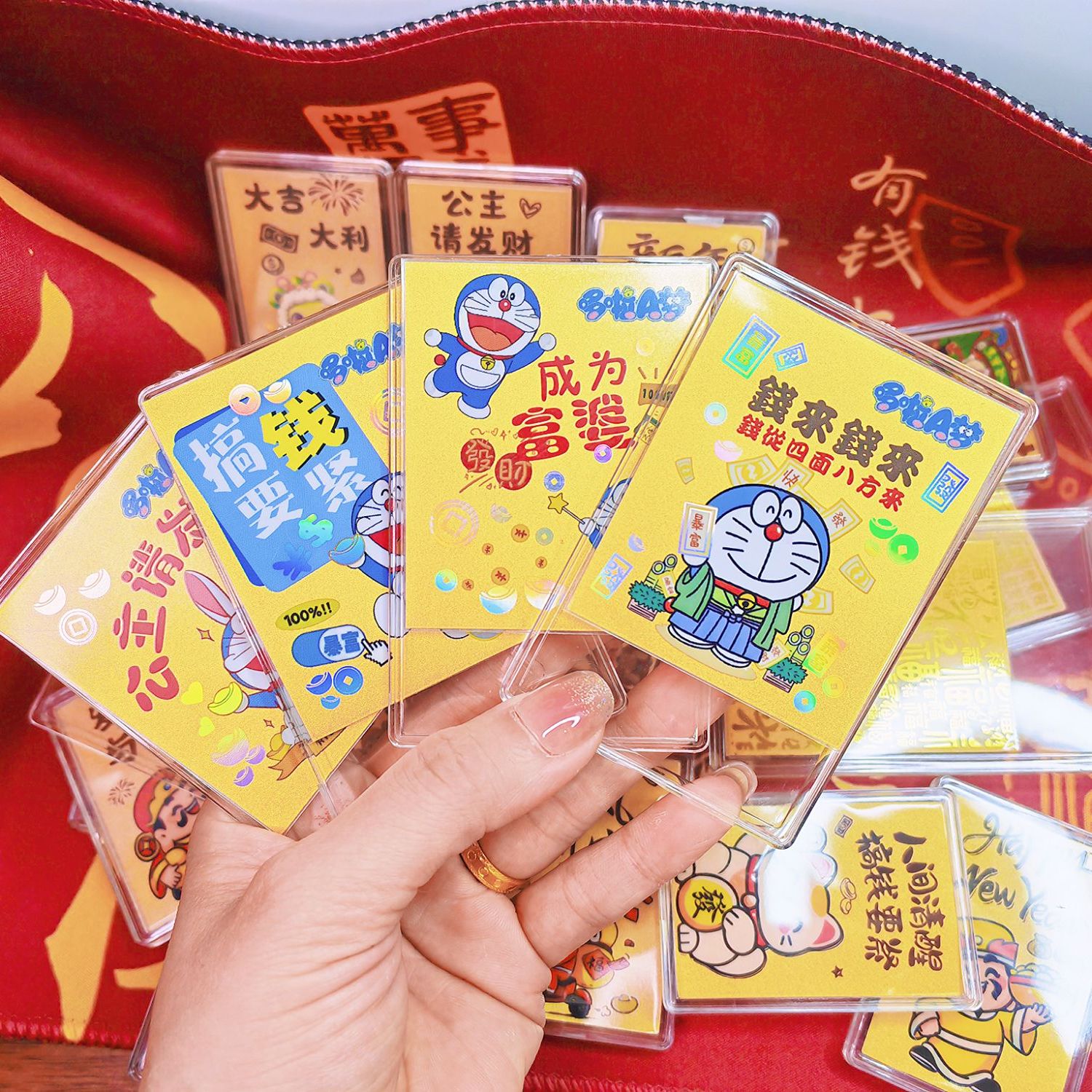 【主播专属 】哆啦A梦手机贴纸