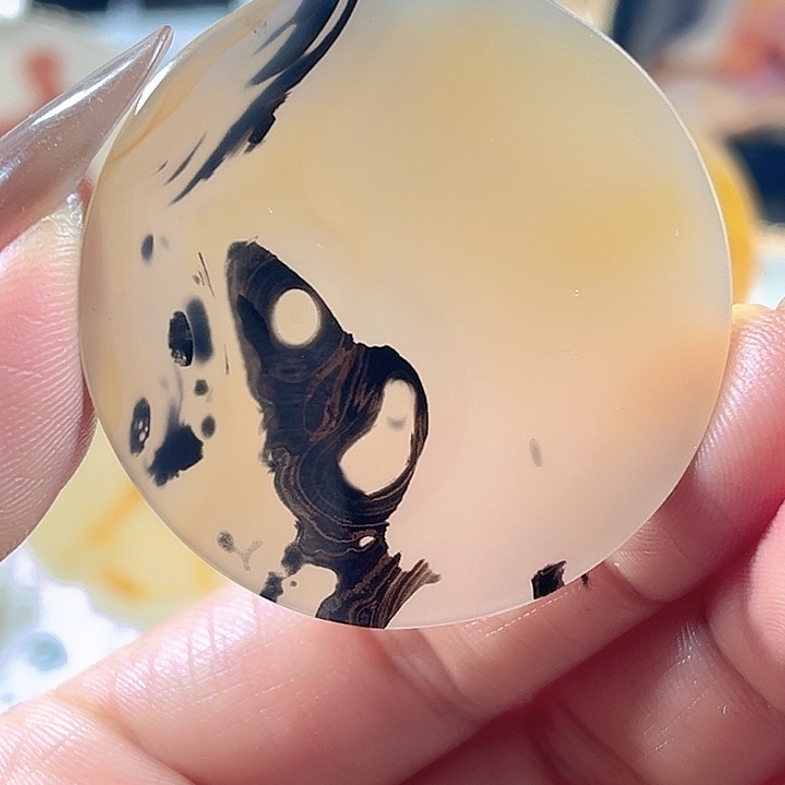 玛瑙/玉髓合金颈饰