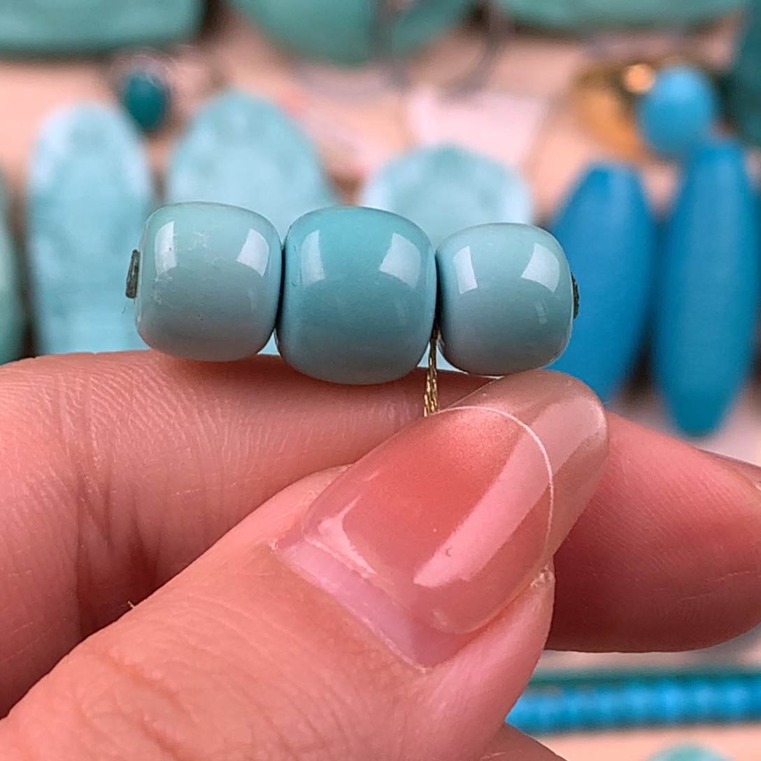 绿松石未镶嵌老型8.5