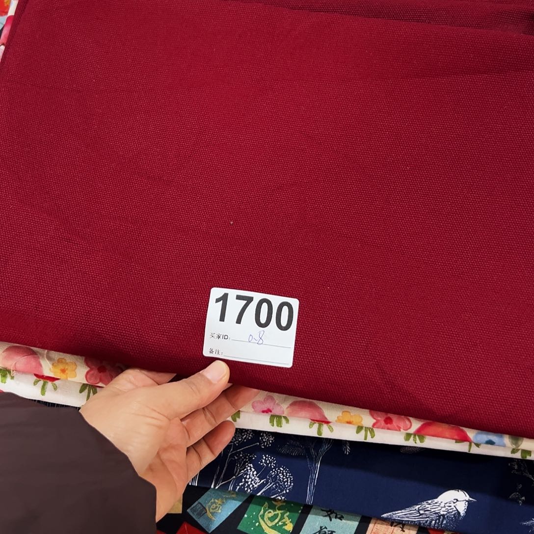 棉福袋0.8米价纯棉帆布1.5米宽果子块