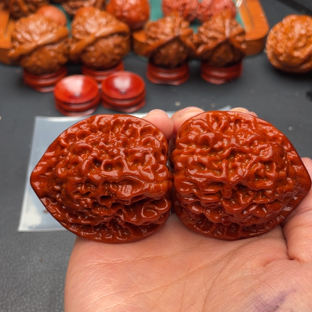 把件文玩核桃官帽