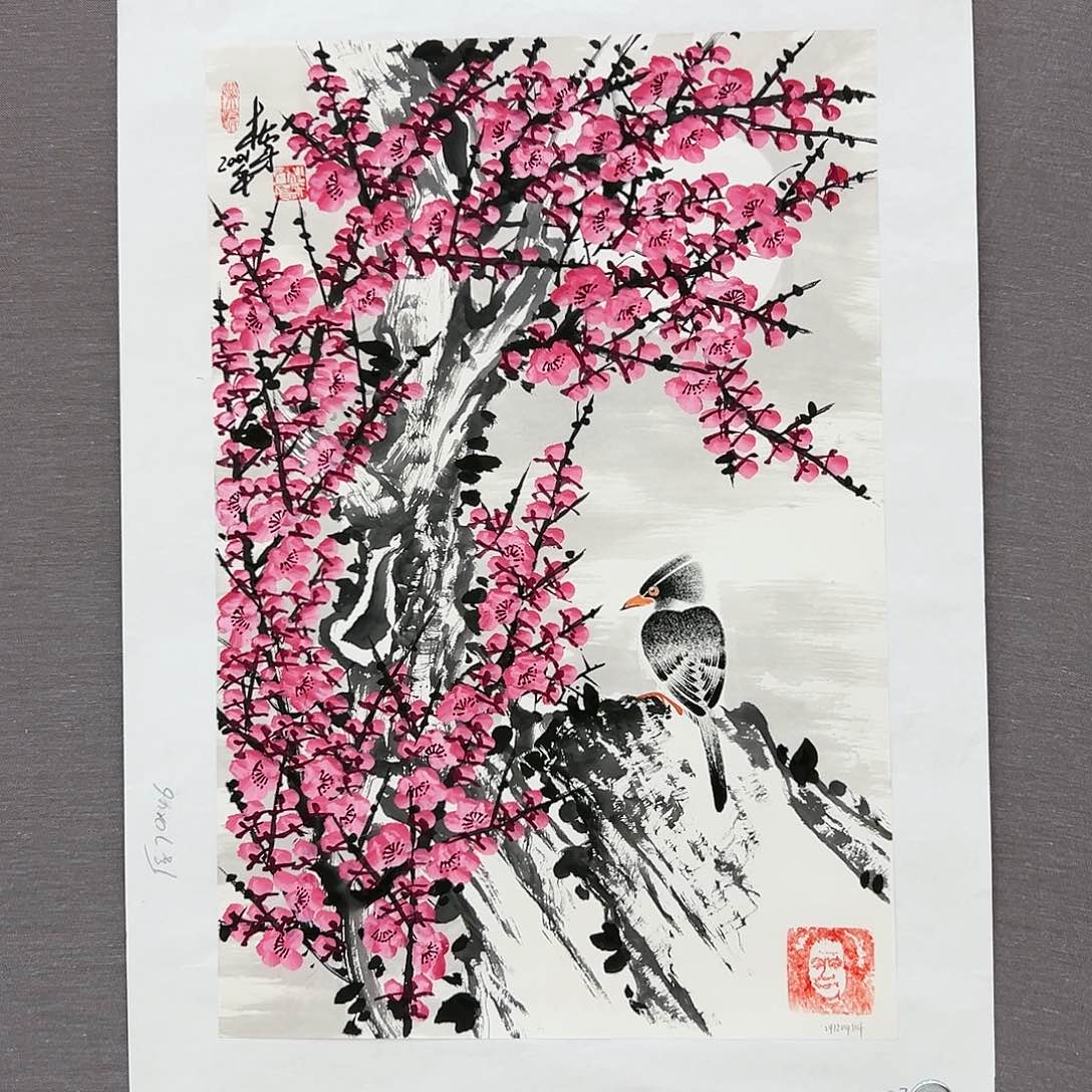 国画杜宝才展览原作