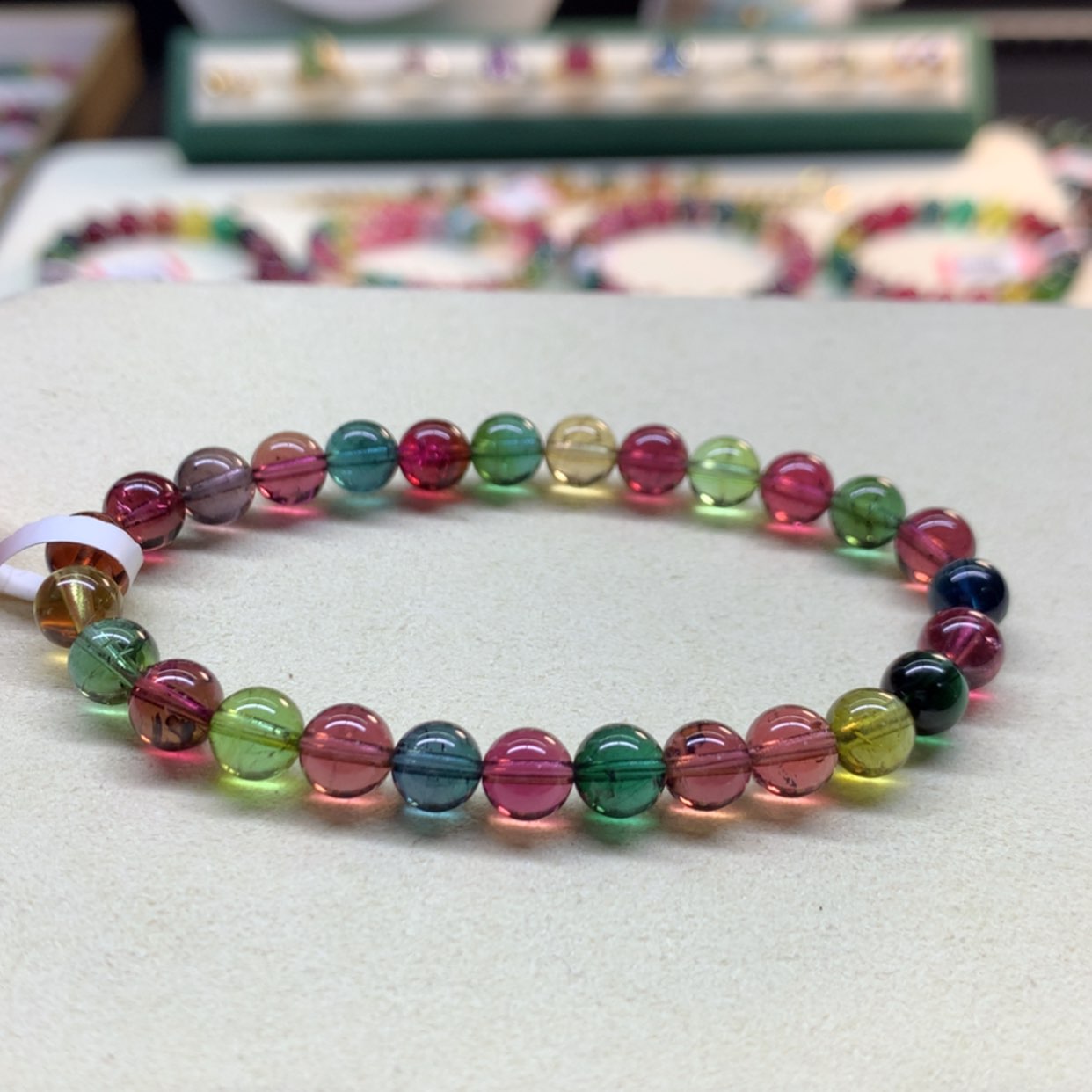 【闪购商品】碧玺手串未镶嵌碧玺6.6mm