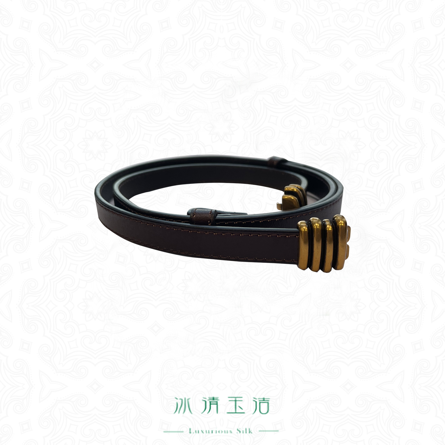 【玉洁定制】可调节服饰配件双头皮腰带 BQYJ24120069