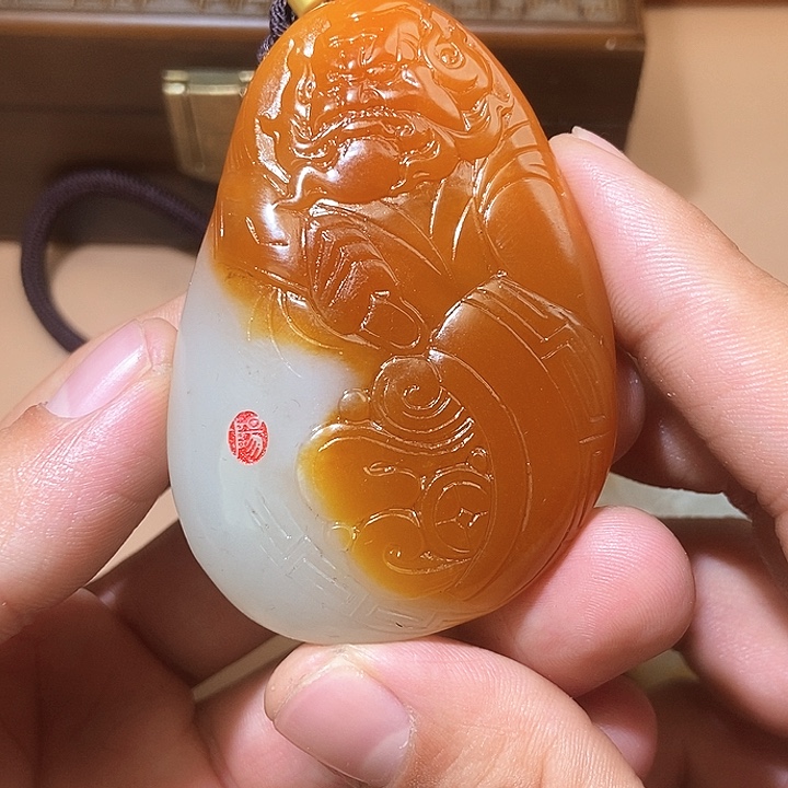 和田玉未镶嵌颈饰HX