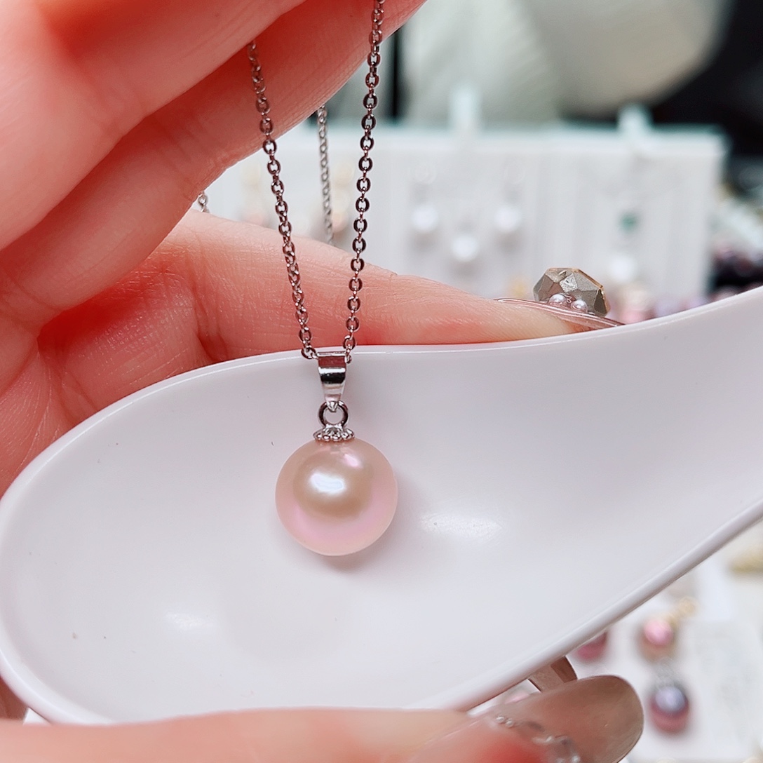 淡水珍珠合金吊坠(赠链)