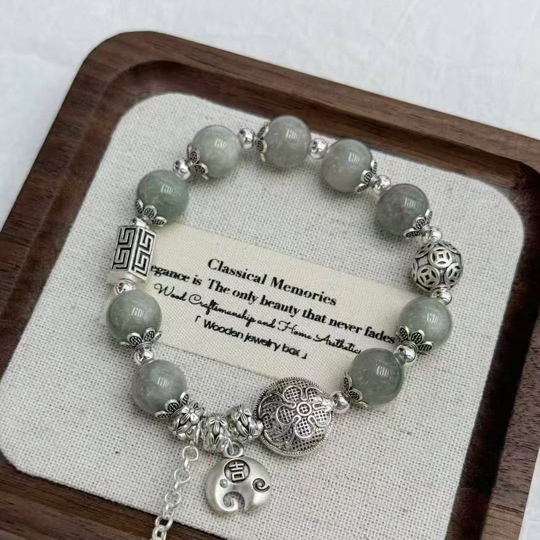 非金属仿水晶手链 111民族风女高颜值手绳