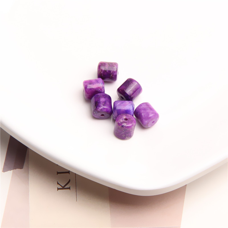 精美丝绒8MM桶珠散珠 K0631 多样性可选发一