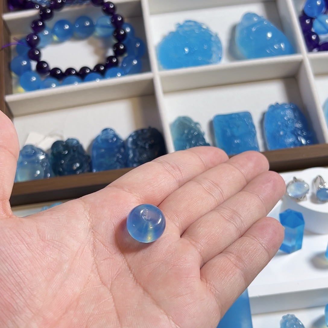 一***好海蓝平安扣直播间截图