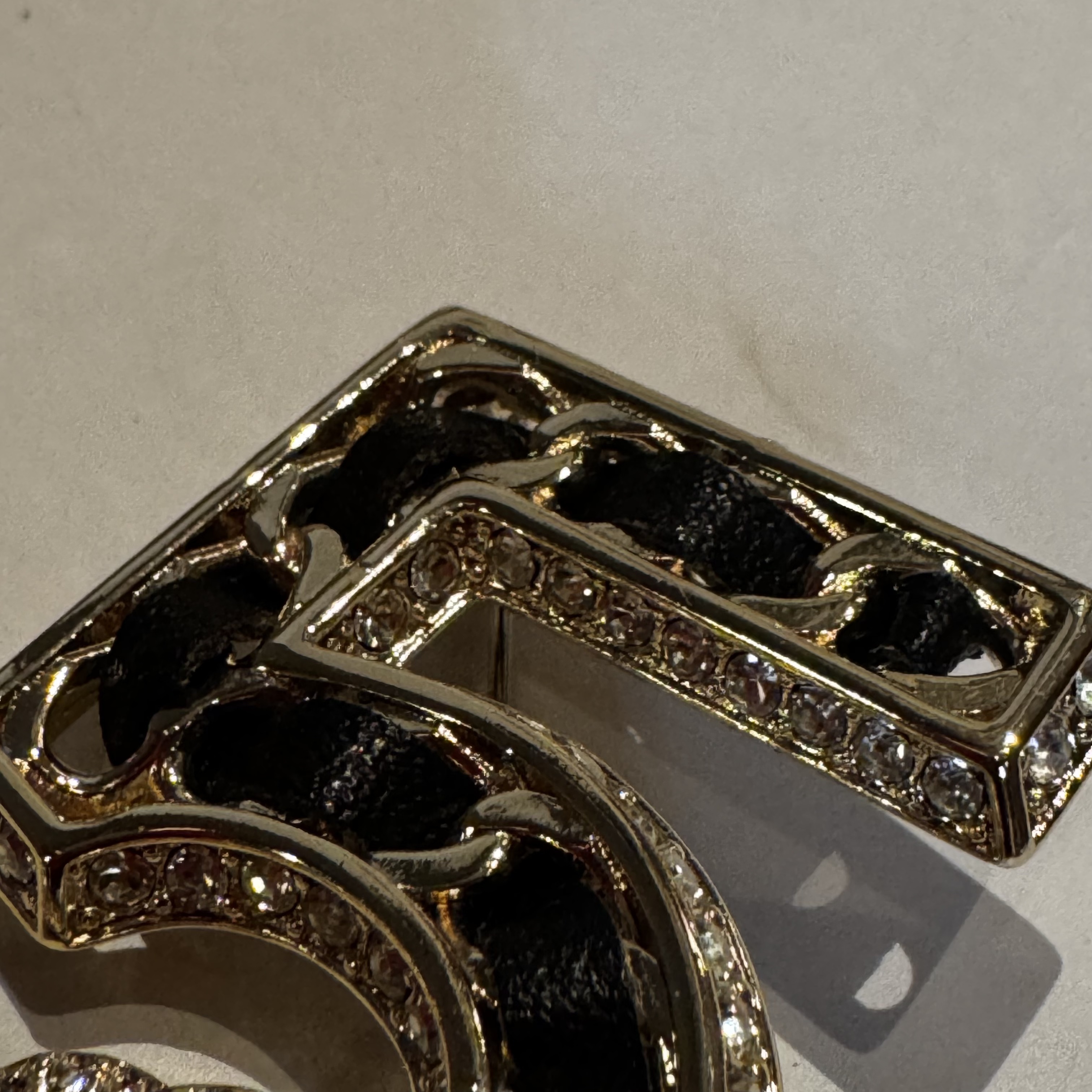 铜合金胸针  VTGViVi饰品/中古饰品/时尚复古百搭/E824/中古胸针