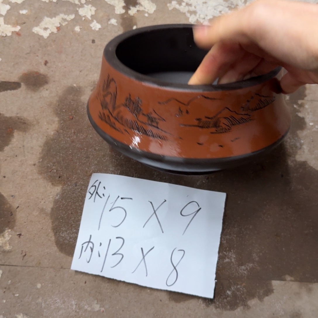 紫砂花盆破损包赔