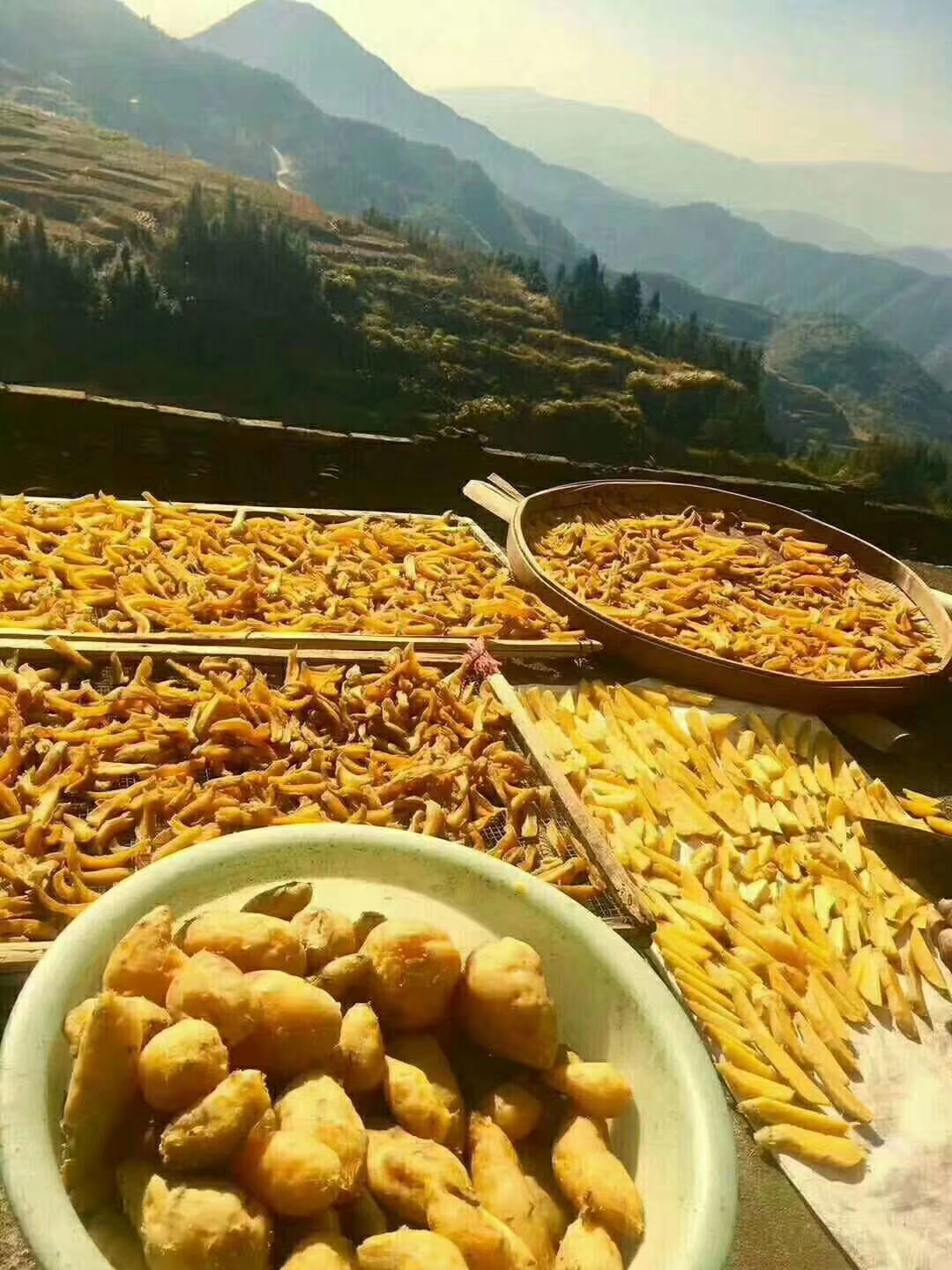 粤北连南自家红薯干