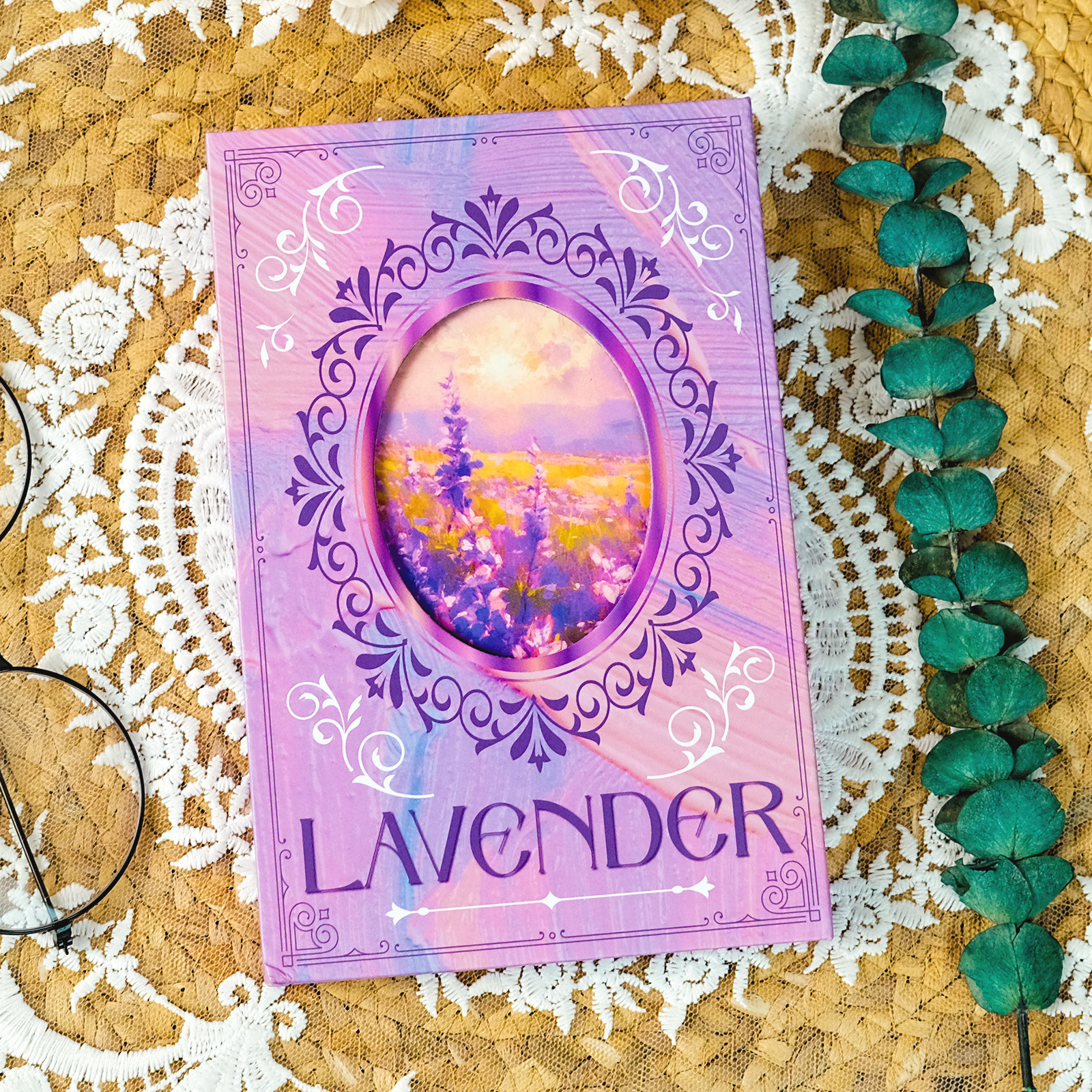 薰衣草梦幻手账本