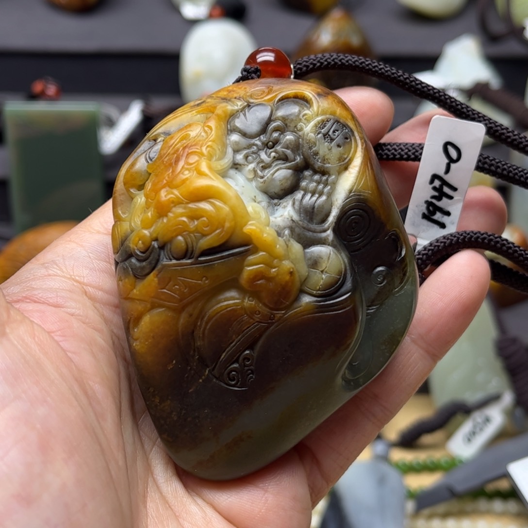 和田玉挂件未镶嵌