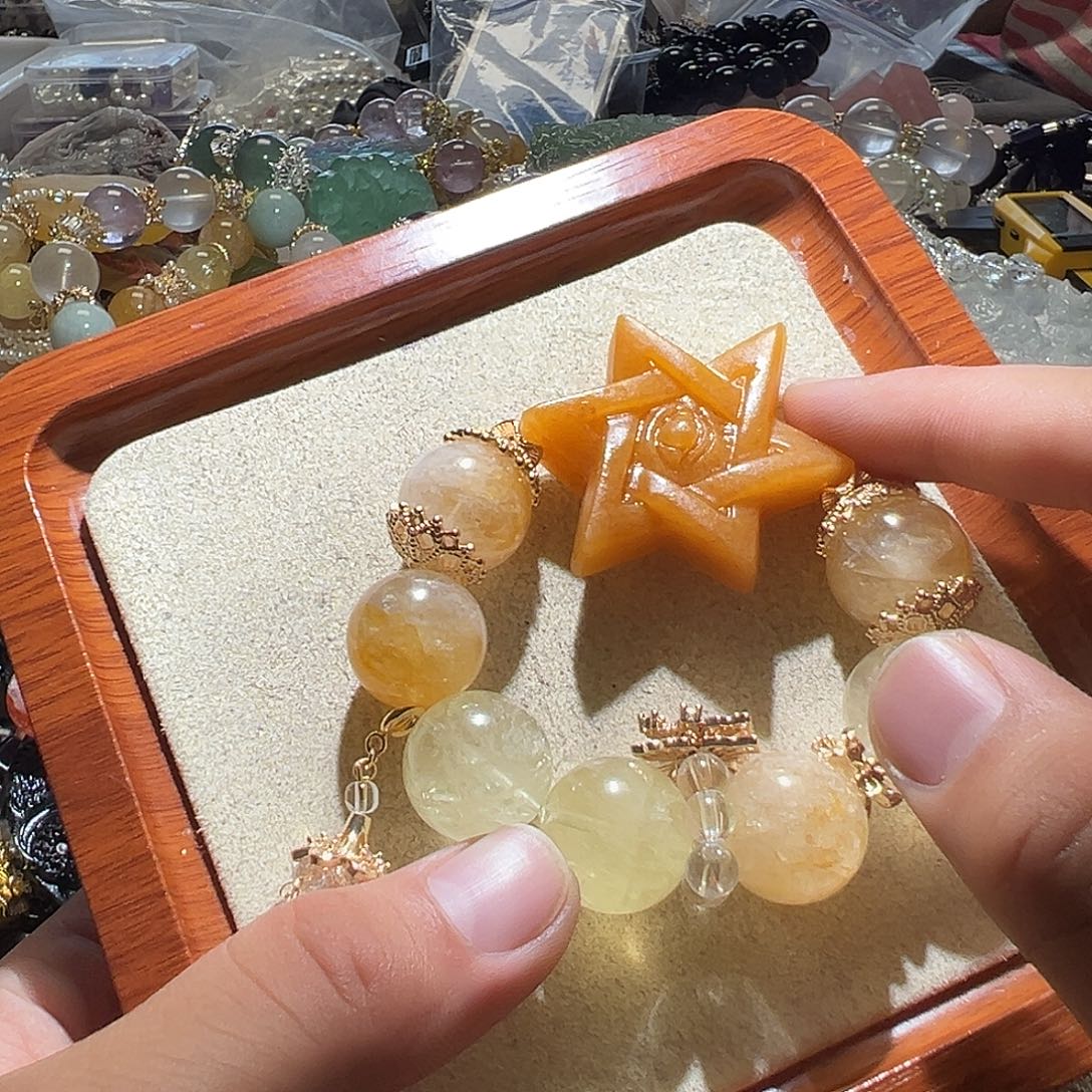 未镶嵌水晶手链水晶手链