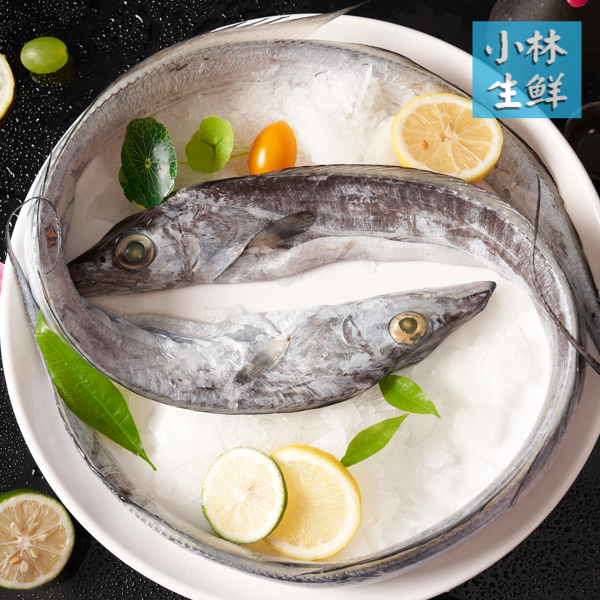 【小林优选|新疆包邮】海捕鲜活野生带鱼 1.5公斤