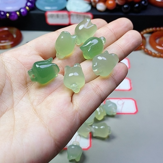 玛瑙/玉髓吊坠(不含链)未镶嵌利*