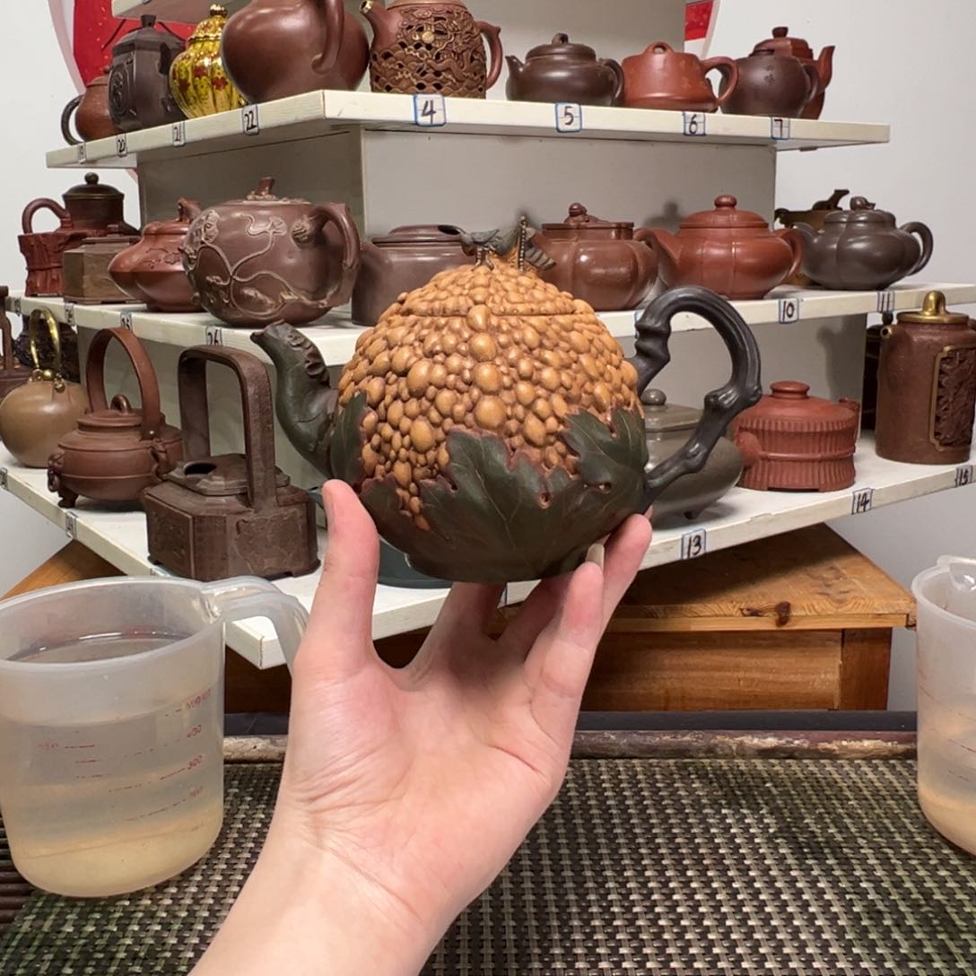 茶壶紫砂原矿紫砂壶