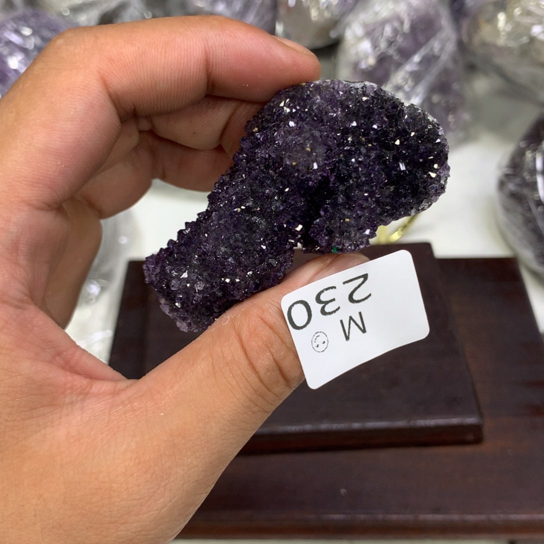 紫晶摆件未镶嵌水晶