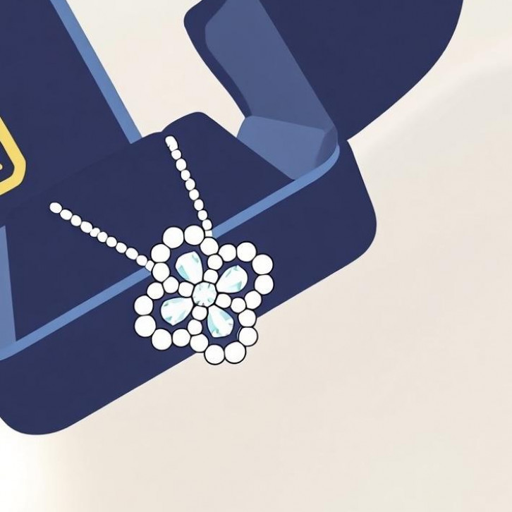 合金项链 GZ 3.0精工版本  水滴钻H家系列 顶版