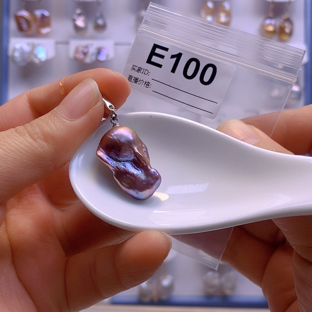 淡水珍珠颈饰银S925镶嵌