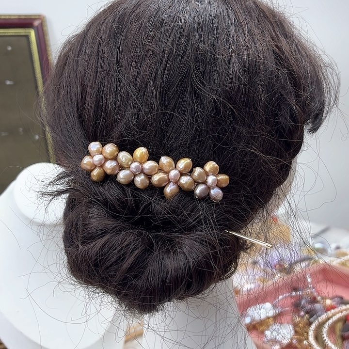 淡水珍珠珍珠银S925镶嵌