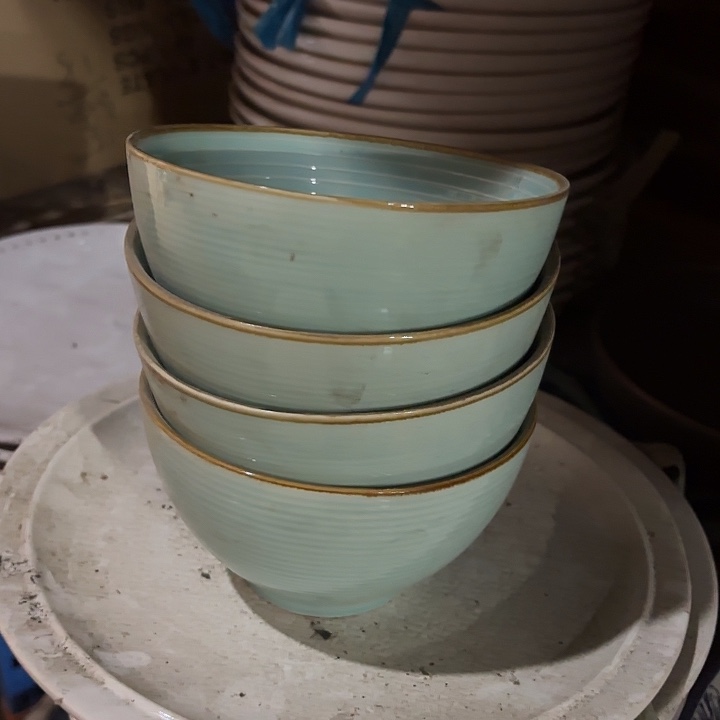 陶瓷外贸尾货微瑕疵4个5寸