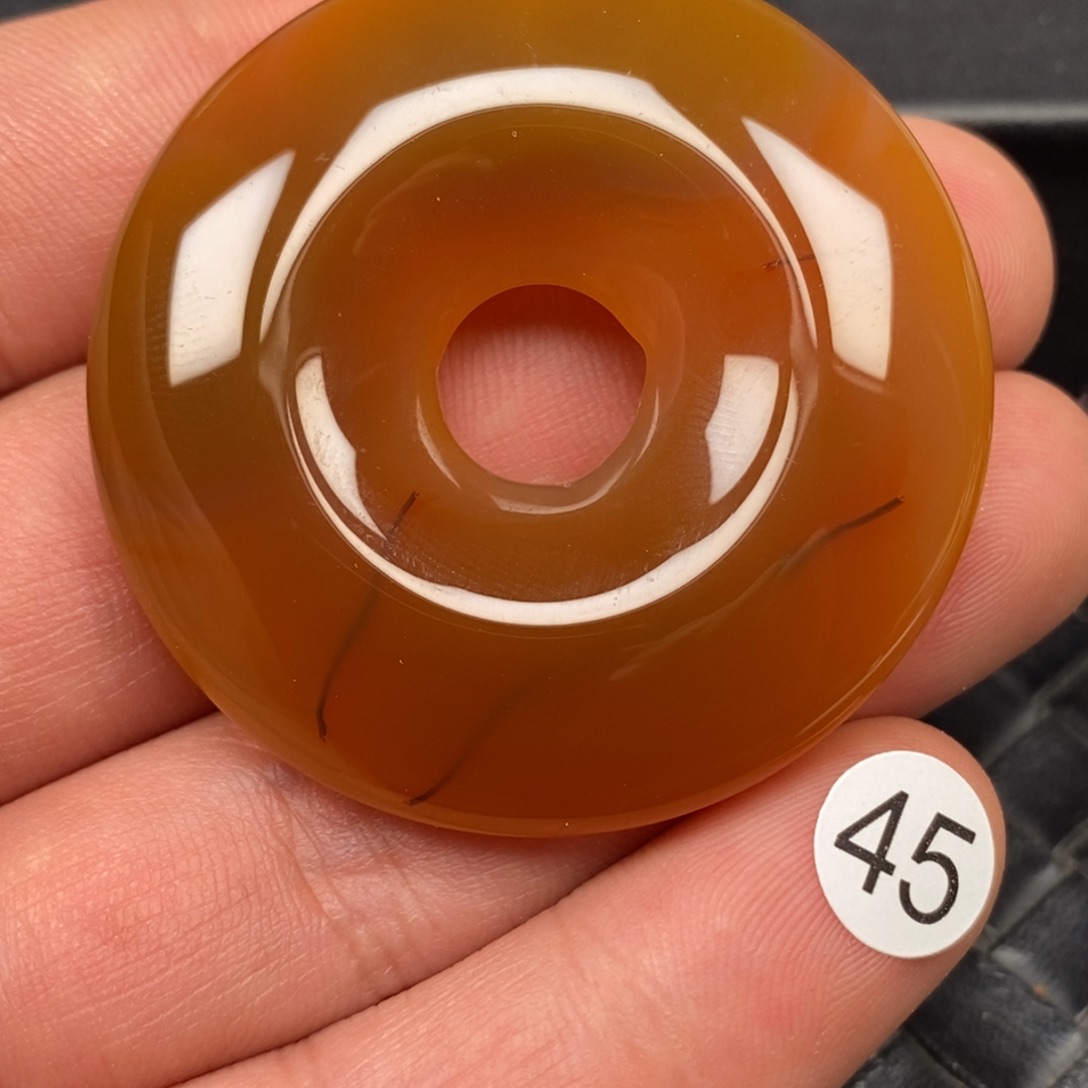 剁***王玛瑙/玉髓未镶嵌颈饰挂件