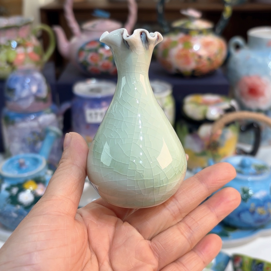 景德镇手绘高温釉下彩陶瓷茶具