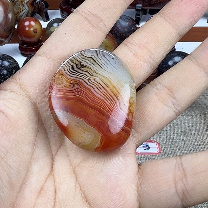 玛瑙/玉髓未镶嵌吊坠(不含链)