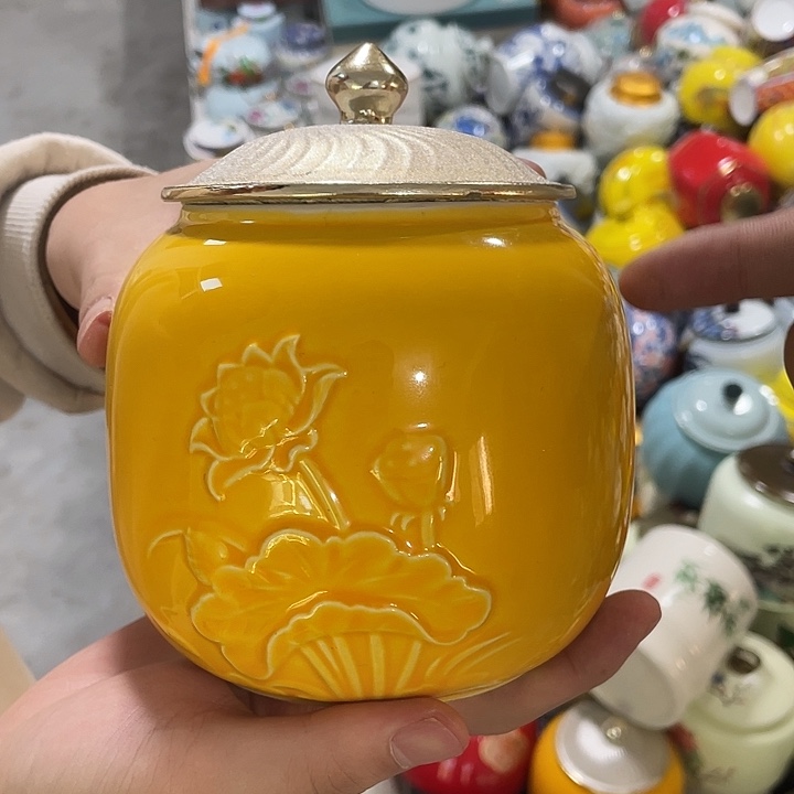 陶瓷罐茶叶罐密封罐