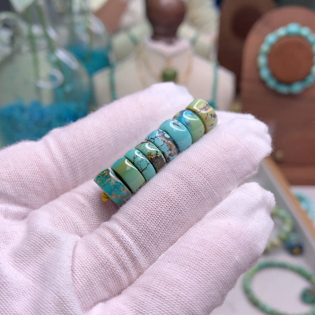 绿松石未镶嵌配饰