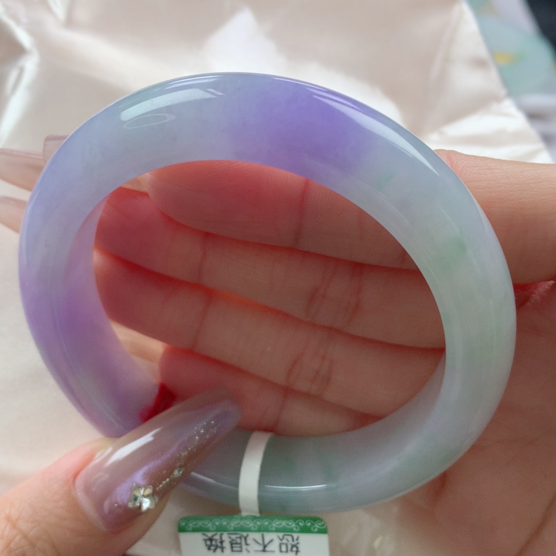 未镶嵌手镯翡翠缅甸天然翡翠A货56