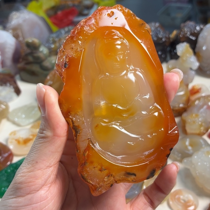 玛瑙/玉髓未镶嵌吊坠(不含链)