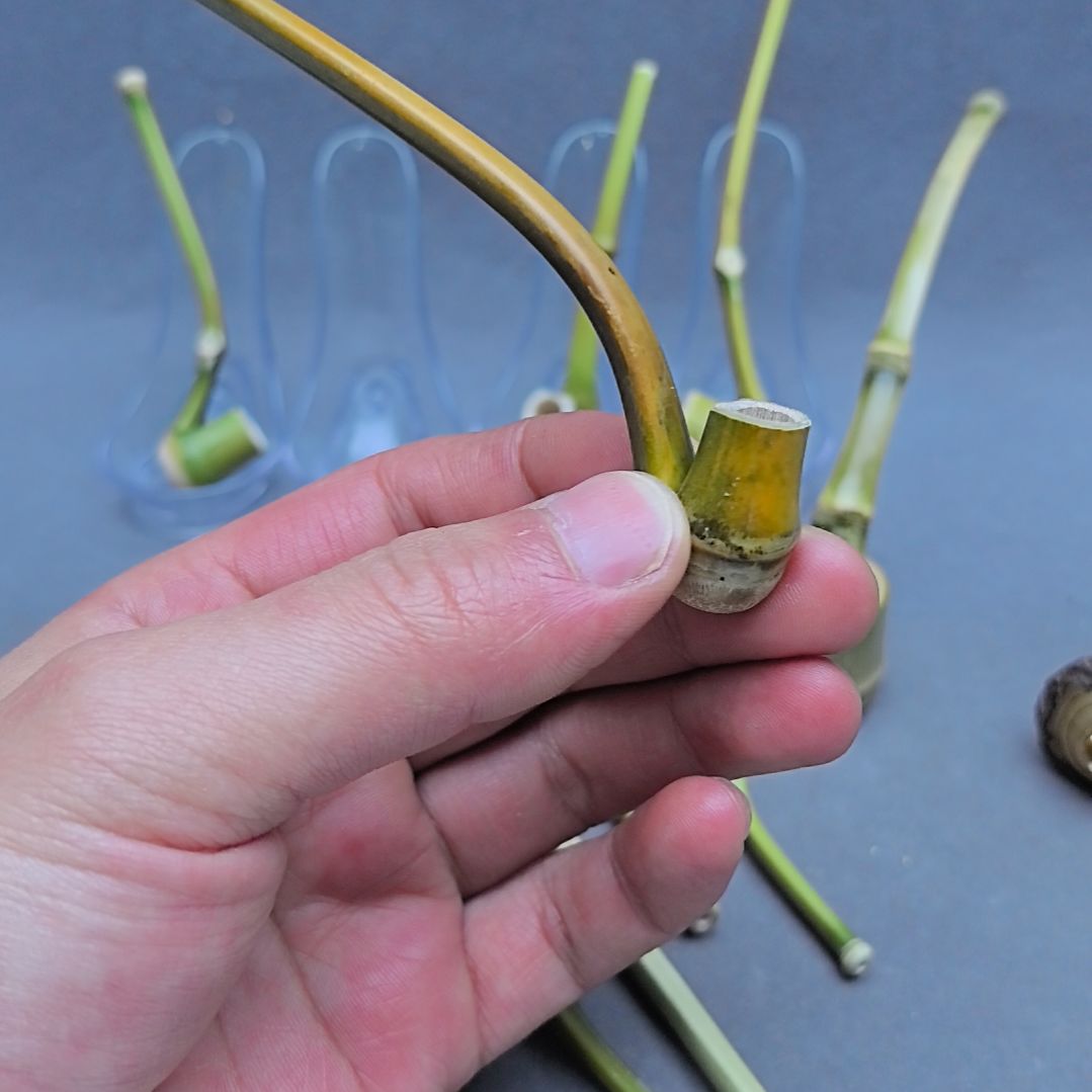 林***少小竹子烟斗，粗中细可以用