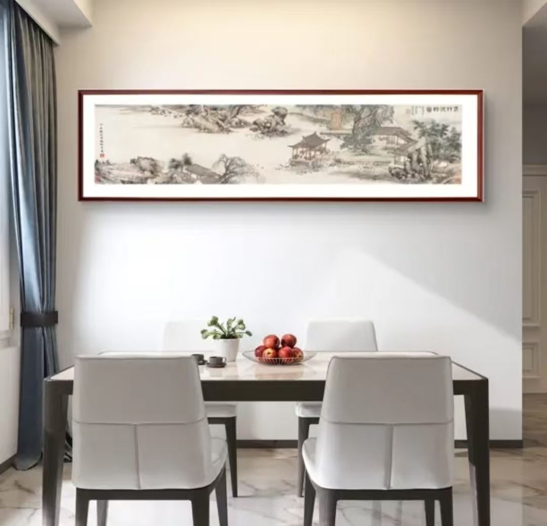 【春竹沁馆图】客厅茶室书房卧室装饰画