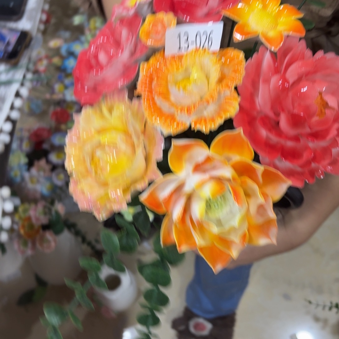 陶瓷花，20元发货，退款拉黑，1326