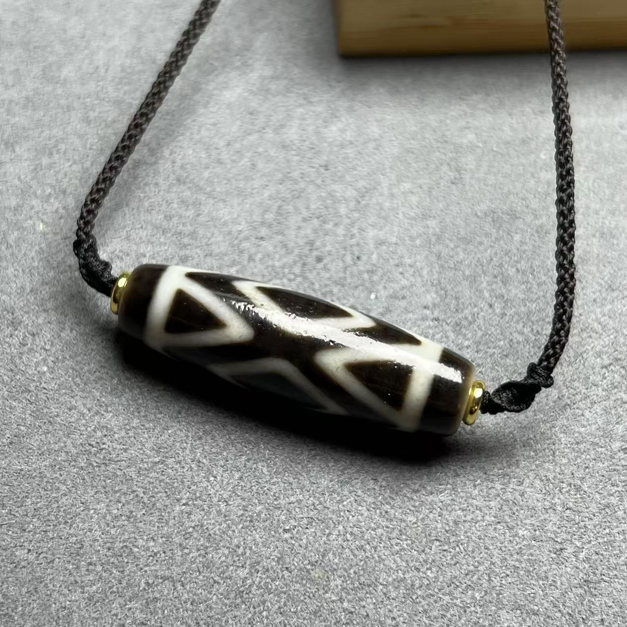 三品臻选-TY金刚三六九玛瑙项链A01H164-尺寸约38*11mm