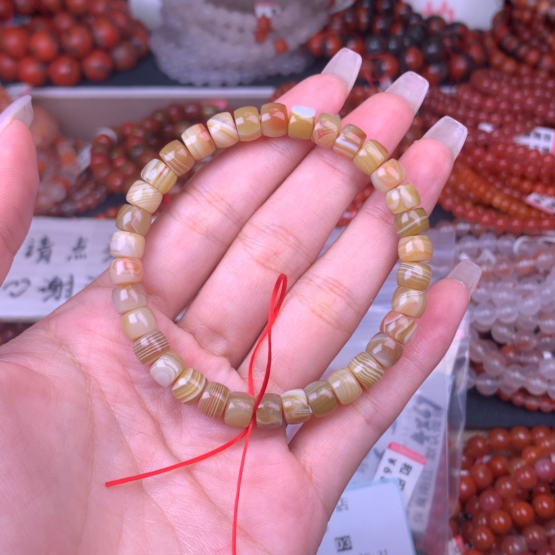 未镶嵌手链南红玛瑙卡7