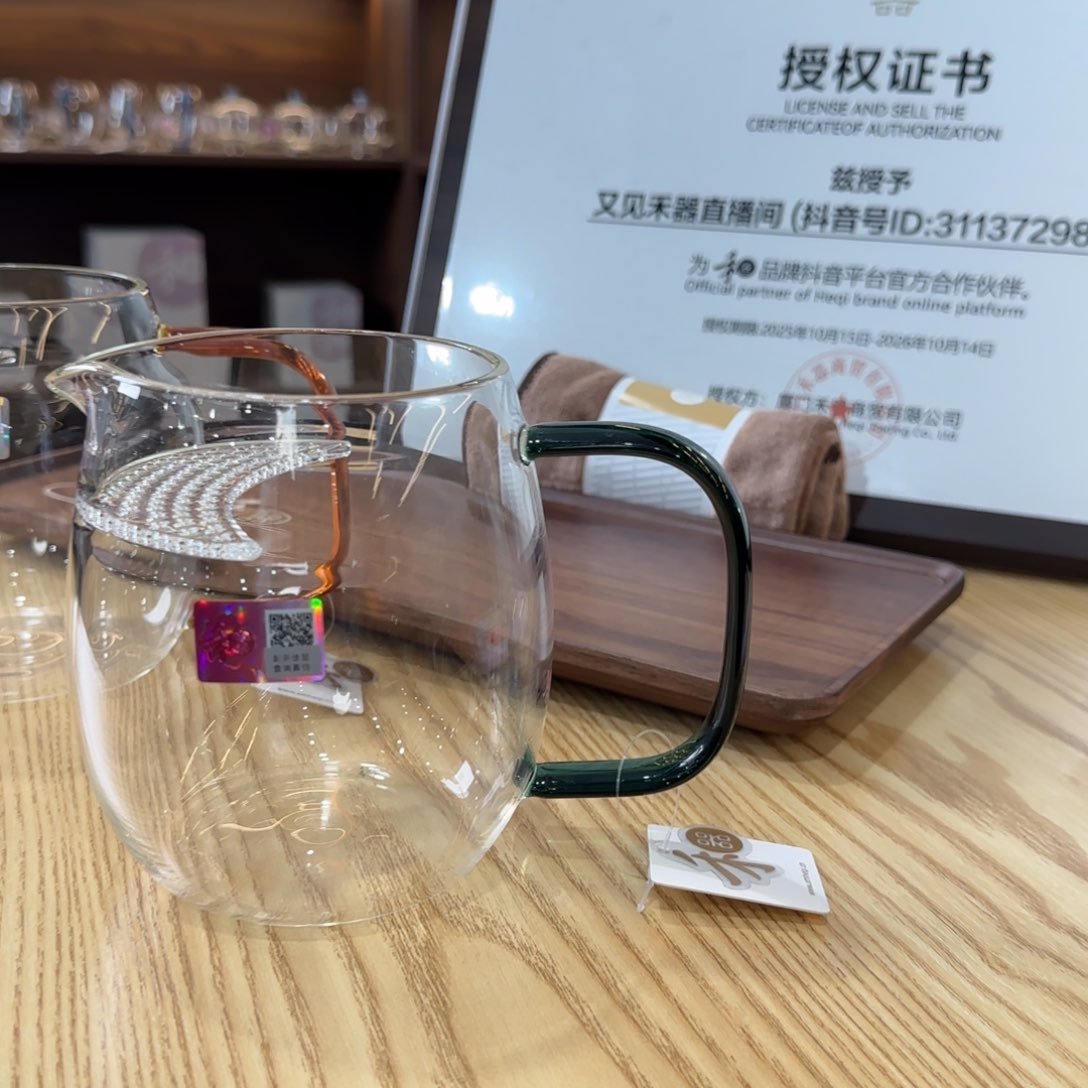 ゞ****゛禾器澄然煮茶器墨绿色。。