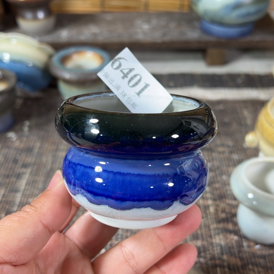 陶瓷景德镇手工花盆