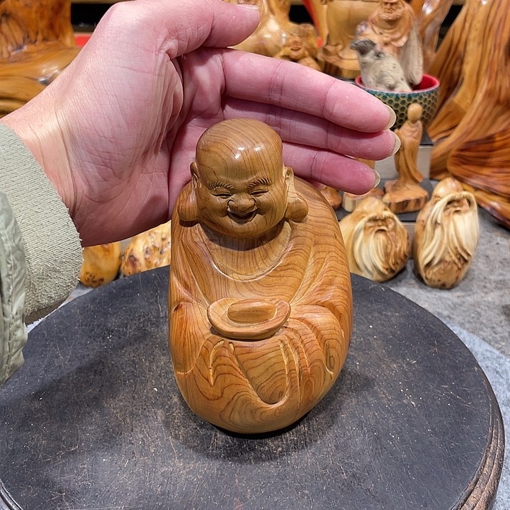 柏木（崖柏）太行崖柏根雕摆件