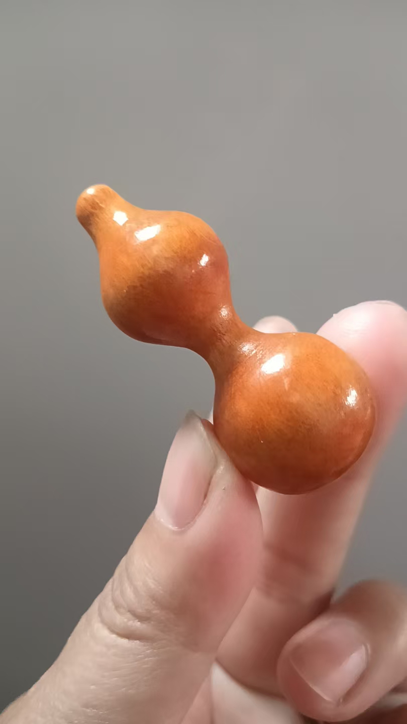 直播间专拍手把桃木小葫芦