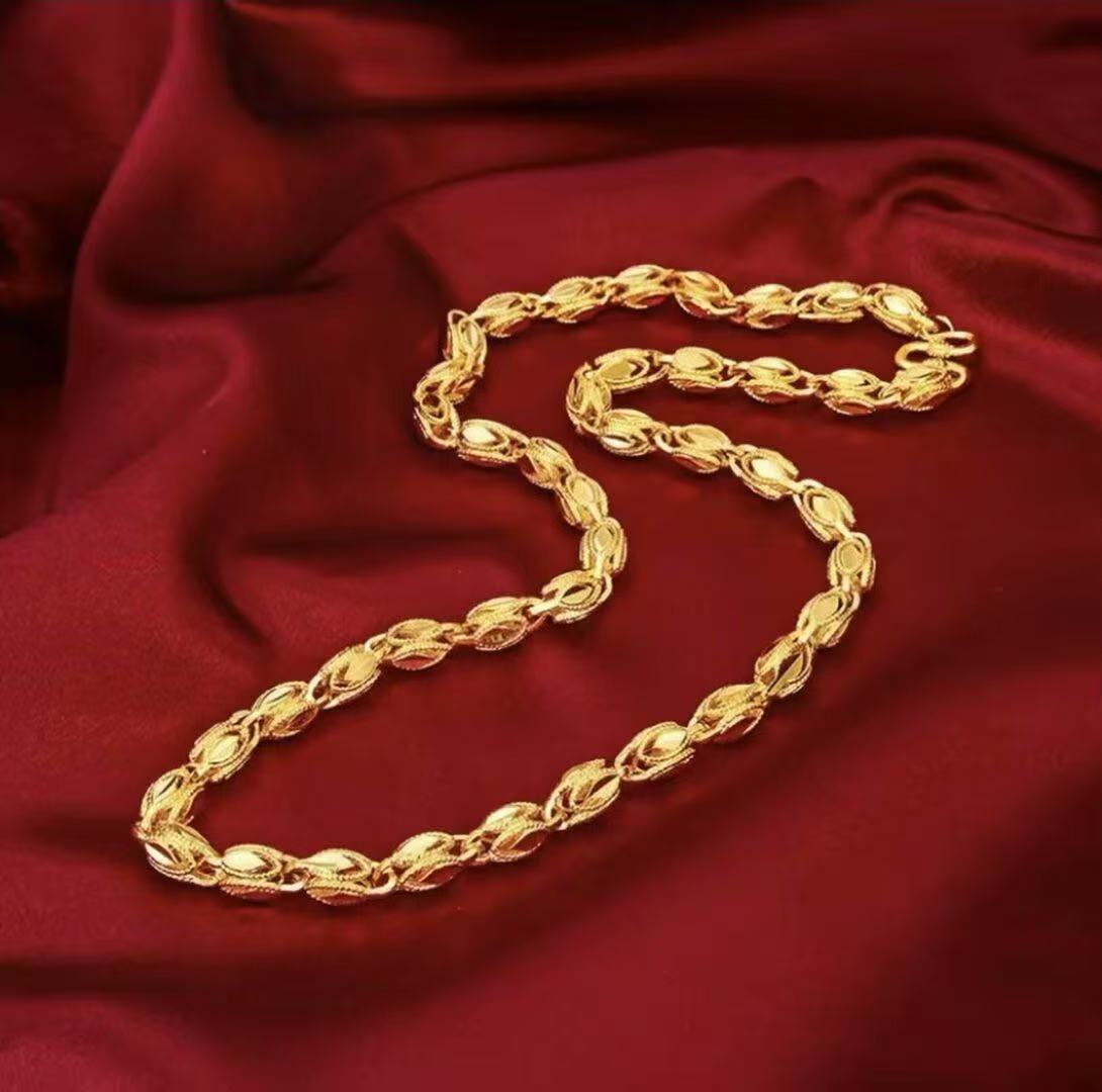 合金项链 【大凤尾项链】时尚气质百搭精致精美女款男款