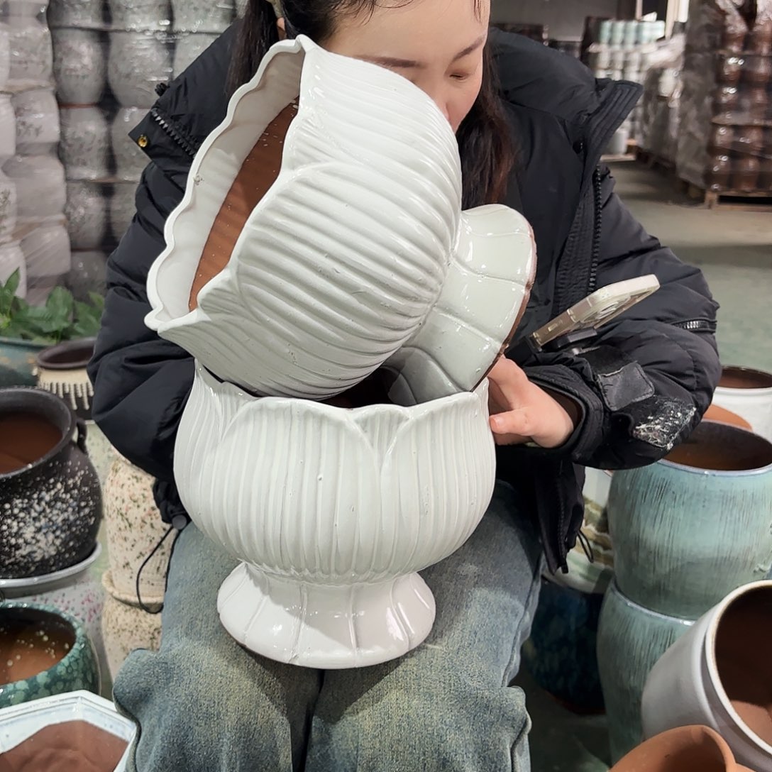 正品两个高20/21红陶