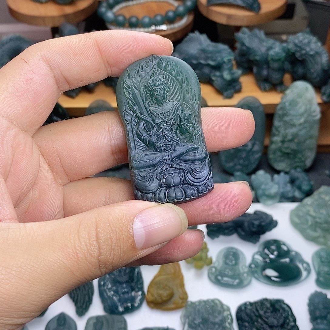 定制翡翠未镶嵌不动