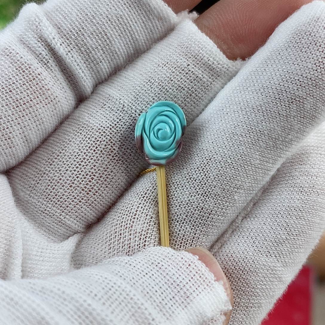 绿松石珠宝奇石未镶嵌