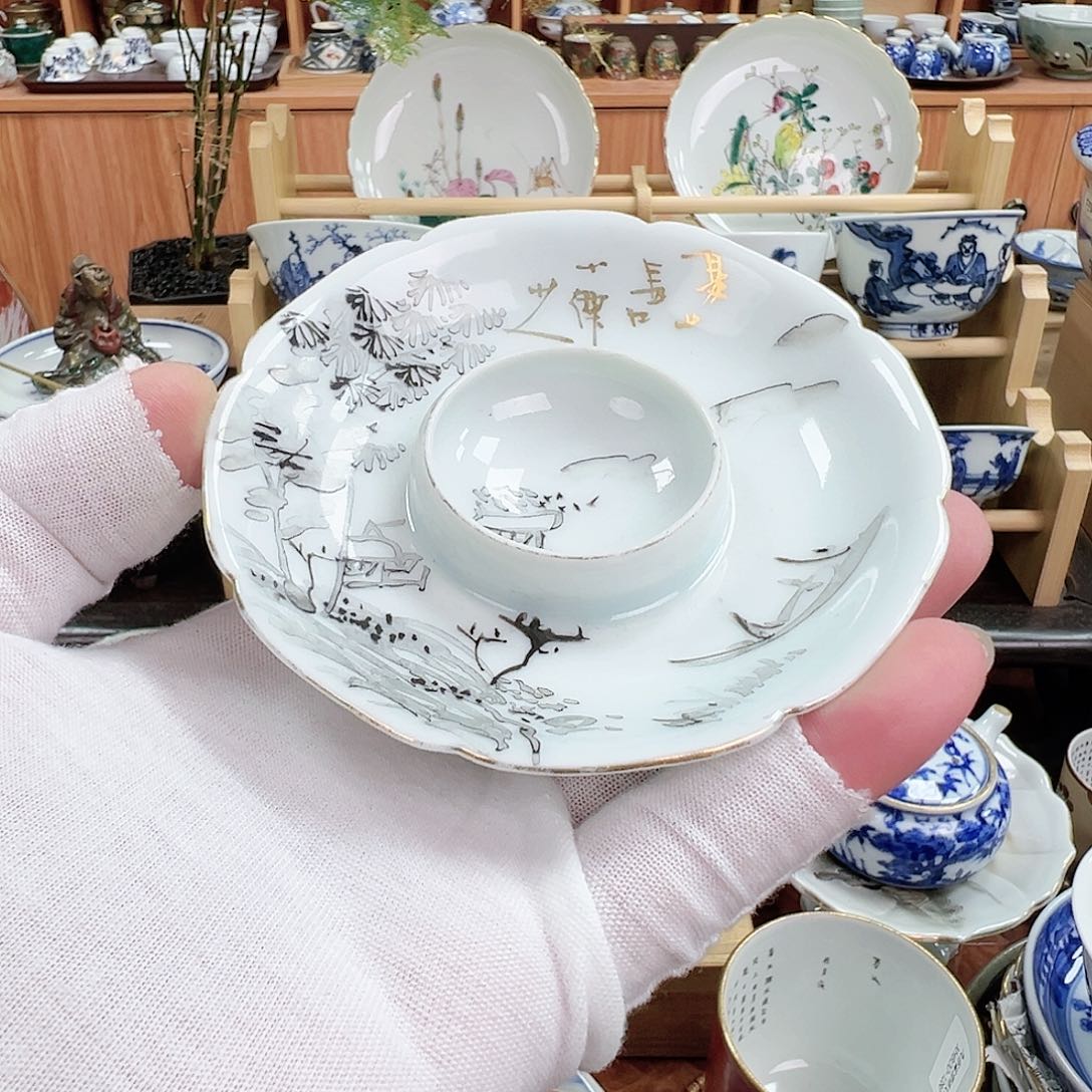 柴窑茶具茶杯茶壶